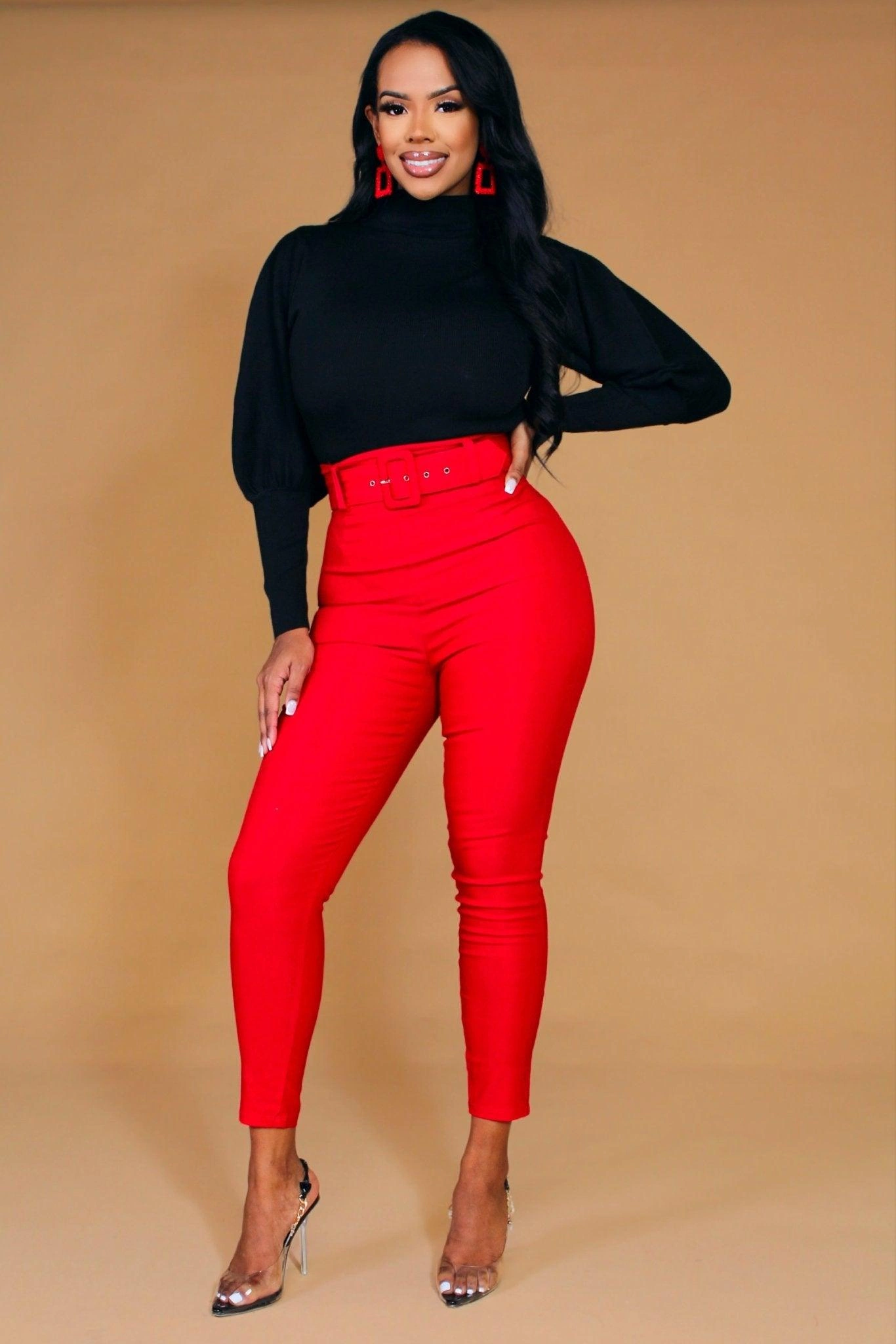 Virginia Puff Crop Turtleneck A Cozy Chic Look Long Sleeves for Style and Warmth