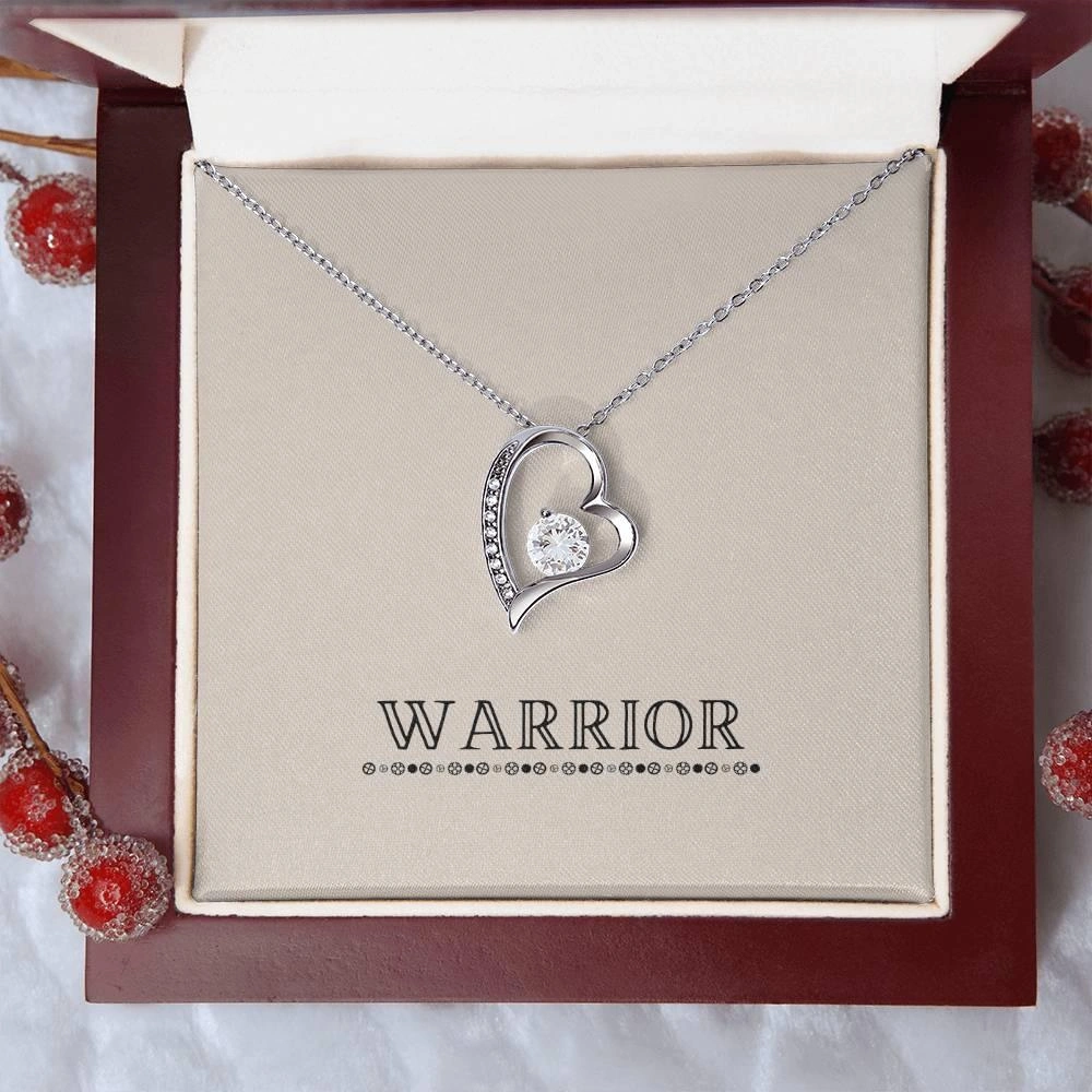 Forever Love: Warrior Heart Necklace - Own Your Story.